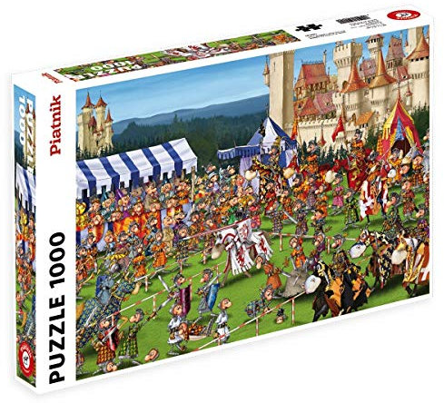 Piatnik 5440 - Puzzle Ruyer - Ritterspiele 1000 Teile