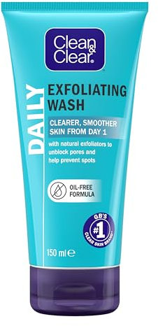 Clean and Clear Exfoliating Daily Wash, 150ml