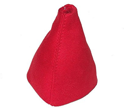 Für Honda Civic Typ S MK8 FK2 2005–2011 Schaltsack rot Wildleder
