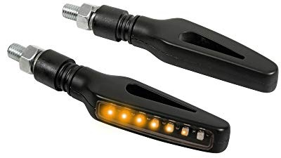 Lampa 90474 Glory SQ Approved Motorcycle Led Turn Signals Sequential Led Turn Signals 12V