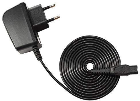 HQRP 15V Chargeur Compatible avec Rasoir Philips AquaTouch at-série AT750, AT751, AT752, AT753, AT890, AT891, AT893, AT940