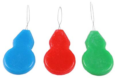 EXCEART Nähmaschine 10st Nadeleinfädler Zubehör Für Nähmaschinen Nadeleinfädelwerkzeug Nähnadel Einfädler Strickzubehör Stickwerkzeuge Einfädler Zum Nähen Einfädelring Kürbis