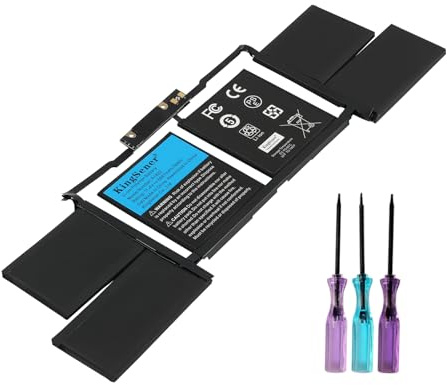 Kingsener A1820 - Batería de repuesto para Apple MacBook Pro 15 A1707 (2016, 2017) Core i7 2.6 15 pantalla táctil/finales de 2016 Ordenador portátil MEC3072/MLH32CH/A 6600 mAh 11,4 V 76 Wh
