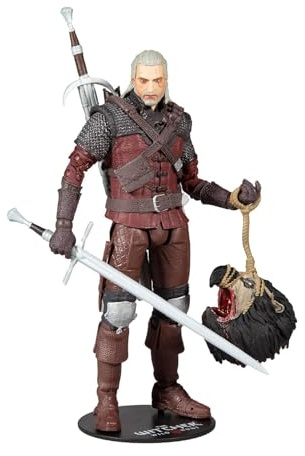 McFarlane Toys The Witcher Geralt of Rivia (Wolf Armor) 7 Action Figure