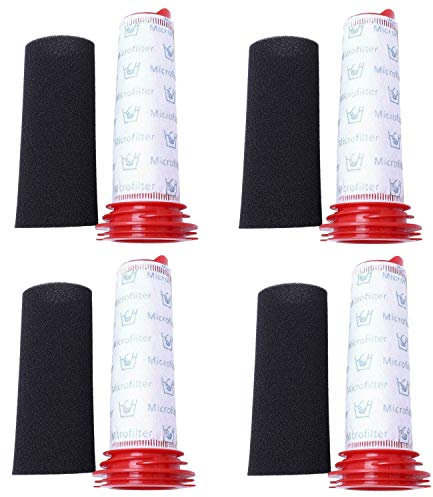 Lot de 4 filtres en mousse pour aspirateur Bosch Athlet BCH6L2560 BCH6ZOO