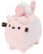 Gund Roll Cake Pusheen Sweet Dessert Squishy Peluche Animale Gatto e Soddisfante Tessuto Elasticizzato per Età 8 in su, Rosa e Viola, 10,2 cm