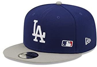 New Era Cappellino 9Fifty MLB Team Arch DodgersEra Berretto Baseball Cappello Hiphop S/M (54-57 cm) - Blu Savoia