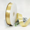 GAKA FAVOR Satinband Gold 25mm, 90 Meters Dekoration Geschenkband breit Schleifenband Bänder, Stoffband für Hochzeit, Taufe und Geburtstag Geschenke（1 Rollen）