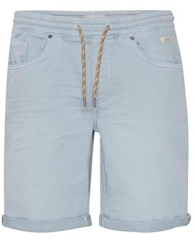Blend 20715427 Herren Jeans Shorts Kurze Jogg Denim Shorts mit Stretch 5-Pocket Blizzard Regular Fit, Größe:L, Farbe:Dusty Blue (164010)
