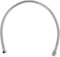 Saraoriginalshop Laccio Doccia Flessibile Raccordo Universale Varie Lunghezze in Acciaio Inox Doppia Aggraffatura Attacco 1/2 Terminale in Ottone Resistente ad Alte Temperature (80 Cm)