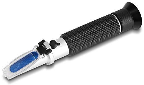 SEAFRONT Alkohol Refraktometer Professioneller Handheld-Alkohol, Alkoholmeter Densimetro 0-80% Test Refraktometer Tester Meter Messinstrument