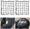 Filet Moto Bagage,Filet Araignée Moto,2 Pièces Filet Elastique,Tendeur Vélo 50 X 50cm,Filet à Bagages Elastique,Filet de vélo,Sangle Bagage Moto pour Vélo Moto Fixer Casque Bagage