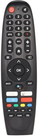 EC32V2HA EC40V2FA Sprachfernbedienung, für Android Smart TV-Fernbedienung, Kompatibel mit BLAUPUNKT ORCA SANSUI ARRQW RO 75LEG RO 50LEG RO 55LEG RO 65LEG usw.