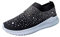Langlaufski Set Damen Klassisch Mit Bindung Und Schuhe Frauen Damenknöchel Flat Loafers Diamond Bling Sneakers Freizeitschuhe Schuhe Damen Outdoor (Black, 41)