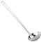 Pinsheng Louche Cuisine Louche Inox Louche à Soupe de 29 cm Louches avec Trou de Suspension Louche Bec Verseur Cuillère à Soupe en Métal pour la Cuisson, Argenté