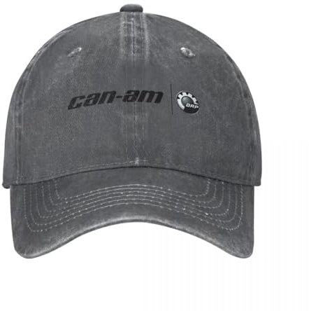 Hut Mode Hip Hop Brp Can-am Baseballkappen Retro Distressed Denim Snapback Cap Unisex-Stil Outdoor Running Golf Adjustable Cap Geburtstagsgeschenk