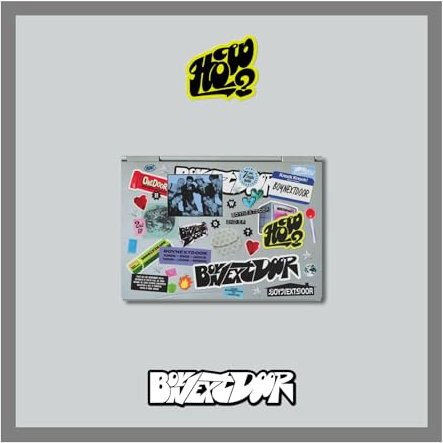 BOYNEXTDOOR HOW? 2nd EP Album CD+Book+Photocard+Contents+Tracking Sealed BND (Sticker Version)