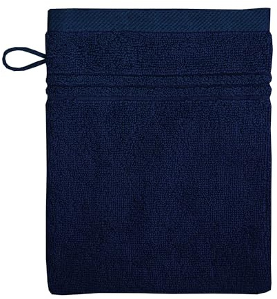 Dyckhoff Frottierserie 'Nature' Waschhandschuh 16 x 21 cm Marine