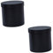 Ipetboom 2er-box Blumenstrauß-box Umschlag Runde Schachteln Zum Einwickeln Von Blumen Runde Geschenkboxen Mit Deckel Floristenbedarf Schicke Boxen Hochzeitsblumen Brautgeschenk Karton Black