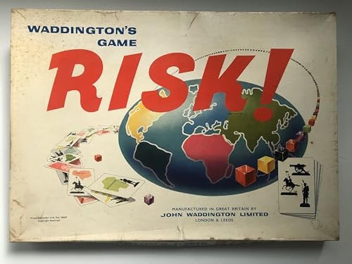 Risk Board Game - Vintage Game by John Waddington Ltd