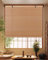 FoundGo Bamboo Blinds No drilling, Width x Height 60x100cm Retro Wooden Blinds Roman Bamboo Roll Up Curtain Light Filtering Shades for Windows, Indoor