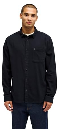Quiksilver Men's Motherfly Solid Ls Shirt Sweatshirt (Pack of 1)