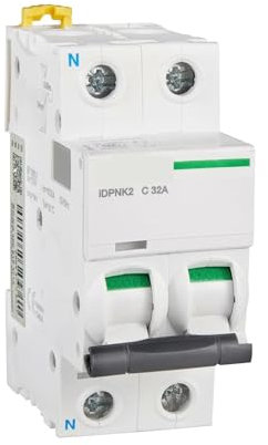Disjoncteur miniature IDPNK2 32A A9F18632 1P+N | 32A | C | 6KA IDPNK2