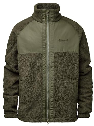 Pinewood Herren Fleecejacke - Weiche, warme und bequeme Fleece Jacke mit 2-Wege-Frontreißverschluss, praktischen Taschen und hohem Kragen - Vielseitig & strapazierfähig