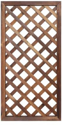 XTGDIEM Treillis en Bois, Treillis De Jardin Résistants Aux Intempéries Et Séparateurs De Jardin, Adaptés Aux Patios Et Jardins De La Maison, Décoration Intérieure Et Extérieure(50x120cm)