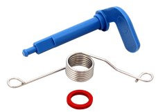Genuine HOTPOINT DWF30 Dishwasher DISPENSER LID SPRING/CATCH