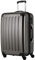 HAUPTSTADTKOFFER Alex - Mittelgroßer Hartschalenkoffer, 4 Rollen, Koffer, Trolley, Rollkoffer, Reisekoffer, Volumenerweiterung, 65 cm, 74 Liter, Graphit
