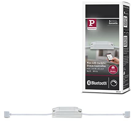 Paulmann 500.02 Smart Home Max LED, Dimm/Schalt Controller, 39 x 80 mm