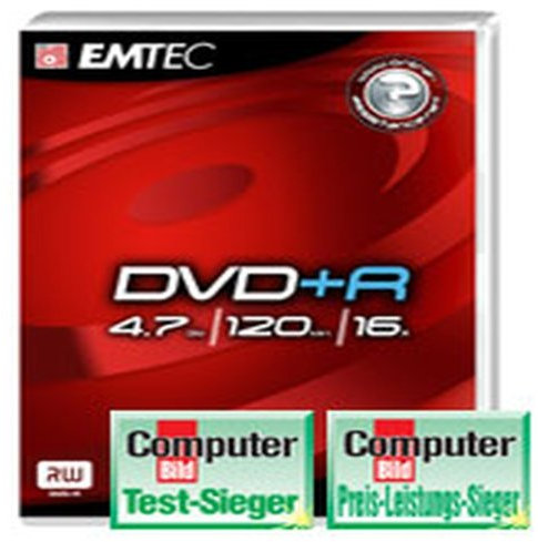 Emtec DVD + R 4.7 GB (1 Stück)