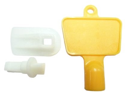 Key and Latch for Electric or Gas Meter Box