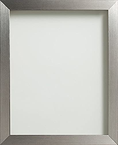 Frame Company Simpson Silver 20x10 Photo Frame with Real Glass | Fits a 20x10 photo, Frame size 20x10, Overall approx 21.6x11.6, Real Glass Front