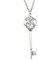 Collana Lungo Maglione [Marca] - Ciondolo Chiave Scheletro in Argento, Stile Gothico, Ideale per Donne