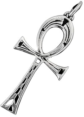Kiss of Leather Anhänger Ankh aus 925 Sterling Silber Nr. 369