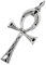 Kiss of Leather Anhänger Ankh aus 925 Sterling Silber Nr. 369