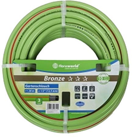 JUNG Gartenschlauch Bronze 3/4,25m,Kreuzgew,phtalat-frei