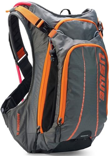 USWE Trinkrucksack Airborne 15 L Polyester grau/orange