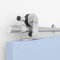 WOLFBIRD Stainless Steel Sliding Barn Door Hardware Kit 5FT/152CM for Single Wood Door Heavy Duty Sliding Door Track - T Shape Hanger