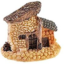 Kolylong® Haus Deko Miniatur Feengarten Micro Haus Gartenzwerg Ornament,Blumentopf DIY Pflanzen Statue, Puppenhauszubehör