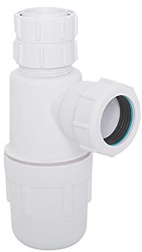 Milano Bathroom Plastic 1 1/4 Basin Bottle Trap