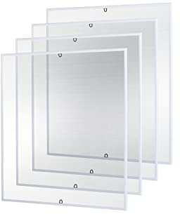 empasa Insektenschutz Fliegengitter Fenster START Set Fliegenschutz | Alurahmen Mückengitter als Selbstbausatz in 120 x 140 cm, verschiedene Sets und Farben, Farbe:weiß, Ausführung:4er Set