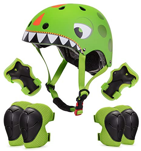 Kids Helmet for 2-8 years old Boys Girls Toddler Bike Helmets Lightweight Dinosaur Multi-Sports Helmet Safety Protection Gear for Cycling Skateboard Scooter, Kids Gifts