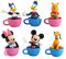 6 Stück Mini Figuren Set,Master Diisney Cake Topper,Master Diisney Toppers Party Kuchen Dekoration Supplies,Kindergeburtstag Deko,Tortendeko Junge,Geburtstags Party liefert
