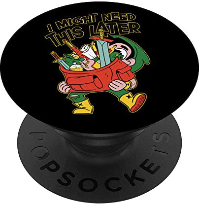 MMO RPG Game Character Fantasy Quest Item Loot Sword Gaming PopSockets Swappable PopGrip