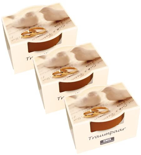 Bull & Bear 3er Set Mini Pflanzset 'Traumpaar' mit Blumensamen im Topf 4,5cm, Bunte Blumen als Anzuchtset mit Pflegeanleitung