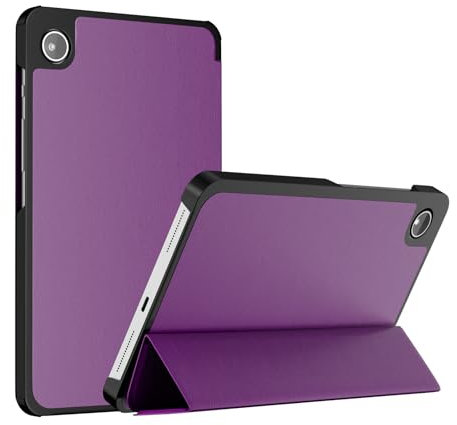 YRH for Samsung A9 Tablet Case 8.7 inch, Slim Light Stand PU Lether Cover for Samsung Galaxy Tab A9 Tablet Case, Purple