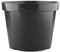 25 x 5L Easy Release Black Plastic Plant Pots, Large And Small Plant Pots Outdoor or Indoor Flower pot for Healthy Root Growth Lightweight & Weather Resistant for Flowers, Plants And Herbs